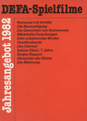 DEFA-Spielfilmangebot 1982; Original: Trger